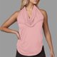 thumbnail image 2 of Camisas holgadas,Vestido informal sin mangas con cuello en V para mujer, mezcla de poliéster, ligero y cómodo, ideal para el hogar, sopatenor, 2 of 9
