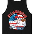 thumbnail image 3 of Disney - Americana - Mickey Americana Baseball - Men's Jersey Tank Top, 3 of 5