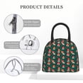 thumbnail image 4 of Fotbe Mushroom House Pattern Lunch Bag, Insulated Lunch Box, Small Leakproof Cooler Food Lunch Containers Reusable High Capacity Lunch Tote Bags for Work, Travel, Outdoor, 4 of 6