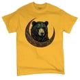 thumbnail image 5 of Celtic Moon Bear T-shirt Mystical Forest Animal Wildlife Nature Spiritual Celestial Lunar Viking Valhala Men's Tee, 5 of 7