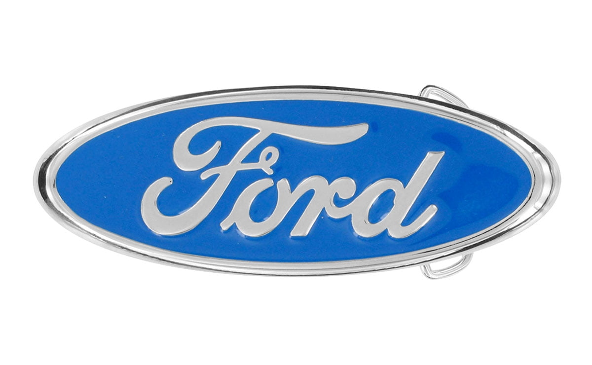 Ford Blue Logo with chrome plated Brass 