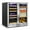 15 Inch dual zone Wine Cooler+15 Inch Beverage Refrigerator, variant on Tittla 15 Inch Dual Zone Wine Refrigerator and 15 Inch Beverage Refrigerator,Wine Cooler Holds 30 Bottles and 130 Cans for Kitchen Office