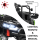 thumbnail image 2 of Montable Eléctrico para Niños Tractor 6x6 Caja de Vuelco Atomática Luz y Sonido Bluetooth 12v - Negro, 2 of 8