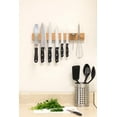 thumbnail image 2 of Good Cooking Magnetic Knife Strip w XL 18" Design- Powerful Magnet Wooden Knife Rack, 2 of 5