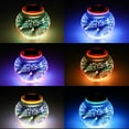 thumbnail image 2 of Luces LED de jardín con forma de bola de cristal que cambian de color y funcionan con energía solar, luces de mesa solares recargables, luces de noche solares impermeables para exteriores, lámparas, 2 of 7
