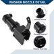 thumbnail image 4 of Inyector del Lavaparabrisas del Faro Lado del Conductor Frontal Único para Lexus LS430 2004-2006 No.8520850021 1pc, 4 of 6