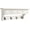 Brown, variant on Coat Hooks Wall Mounted, Rustic Wood Coat Rack Wall Mount Shelf with Hooks, Farmhouse Wall Coat Rack with Shelf & Coat Hook for Entryway, Mudroom, Bedroom, Kitchen, Bathroom (White)