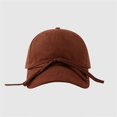 thumbnail image 2 of MEICHEN New Bow Baseball Cap for Women's Summer Outdoor Soft Top Casual and Versatile Enhancing Small Sun Baseball Cap, 2 of 5