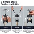 thumbnail image 4 of PRO Wing Corkscrew Wine Opener - 2 in 1 Wine Corkscrew and Beer Opener - The Easiest Way to Open Wine Bottle Corks - Reliable and Sturdy Wine Opener - Wine Bottle Opener$$Home Decor, Kitchen, & Other, 4 of 9