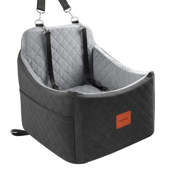Asiento de coche para perros INDYBUD Dog Booster Seat para perros pequeños/medianos