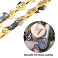thumbnail image 2 of Cadenas De Motosierra Ergonómicas 5016 Ángulo Recto Pequeño 8 Sierra Eléctrica 28 Hojas 59 Eslabones De Transmisión Cadena De Motosierra Para Artesano seitruly HA034891-00, 2 of 6
