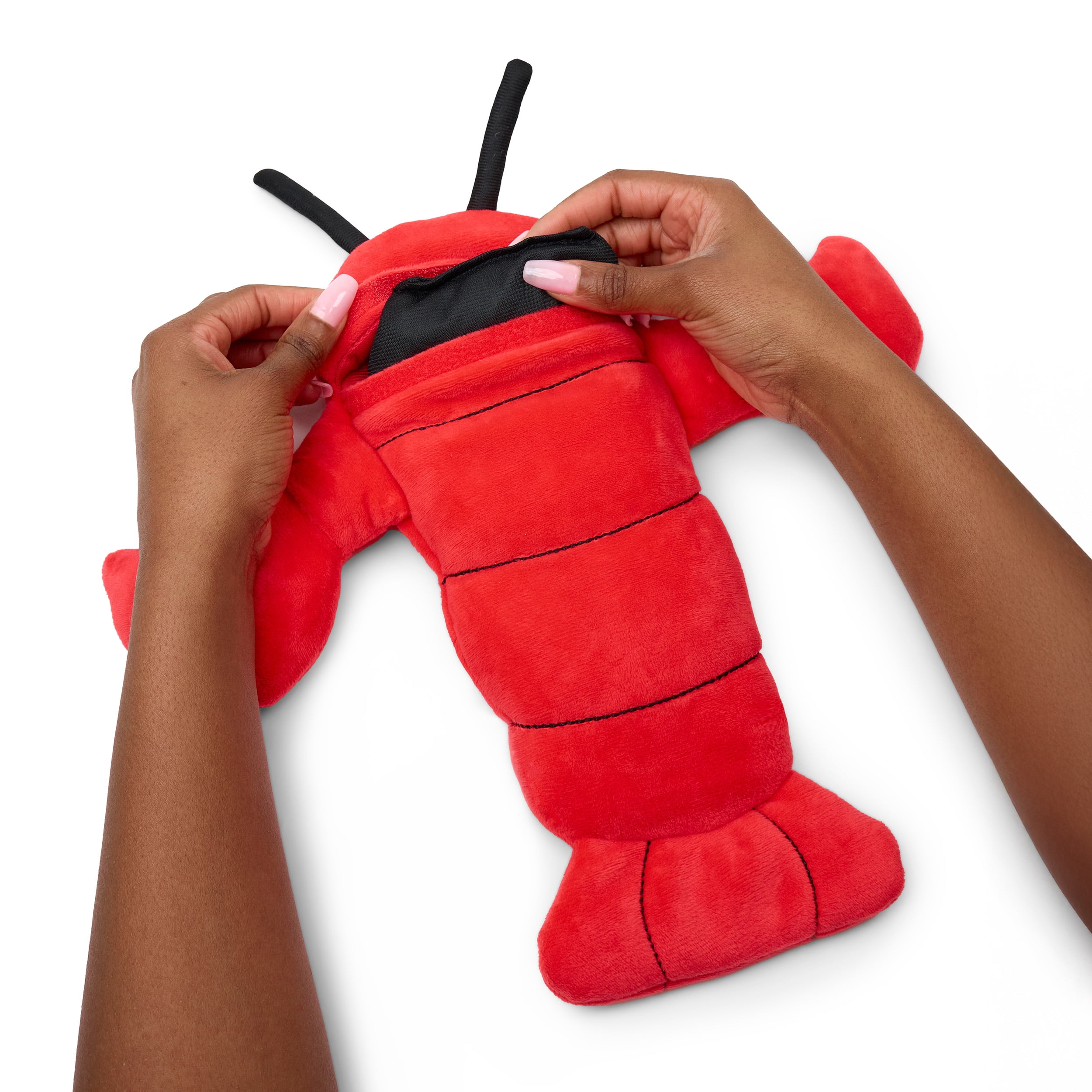 Happy Helpers Menstruation Crustacean Lobster, Microwavable Heating Pad for Cramps, Gifts for Teens