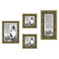 thumbnail image 3 of Picture Frame Set, 4 Piece Customizable Gallery Multi pack, 1-5x7, 1-4x10, 2-4x4, for Tabletop or Wall Display, 3 of 6