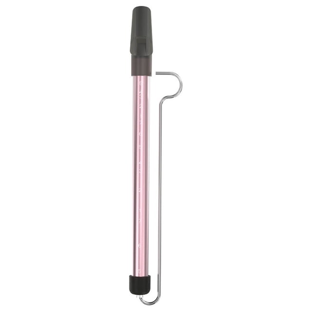 Metal Professional Slide Whistle Flute with Scale Classic Musical Instrument Pink