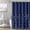 Blue, variant on Lipa Farmhouse Ruffle Shower Curtain,Shabby Chic Shower Curtain with 12 Hooks,Gray,72" x 72"