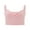 Pink, variant on Michellecmm  Women Camisole Solid Color V Neck Summer Spaghetti Strap Tank Tops