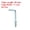 Blue, variant on Uxcell L-Shape Screw Hooks Brass Plated Steel Shape Right Angle Medal Hooks Fit for Hanging Home Workplace Gold ["1/2 Inch"]