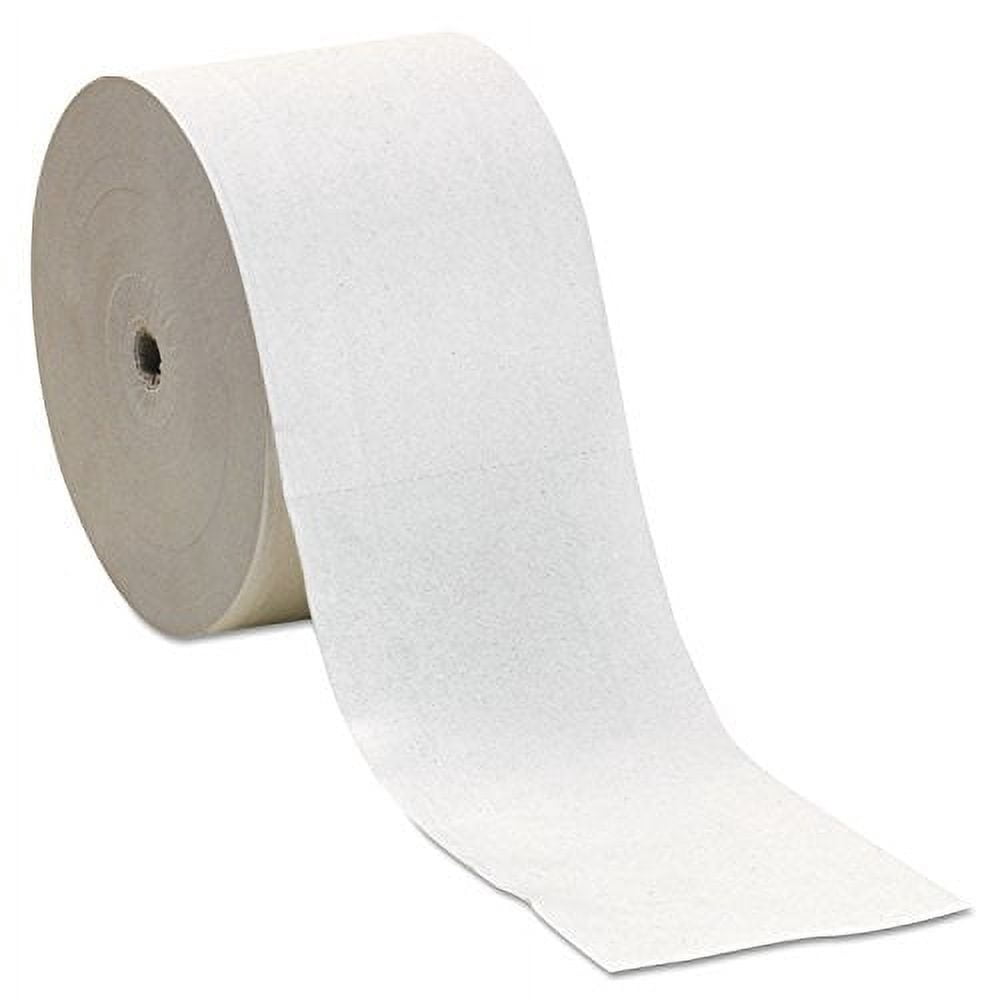 19378 Coreless 2-Ply White Bath Toilet Paper, 1500 Sheets/Roll, 18 Rolls/Carton