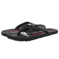 thumbnail image 3 of U.S. Polo Assn. Adult Men Premium Sandals Black Cushioned Tropical Reef Flip Flop (Size Medium), 3 of 4