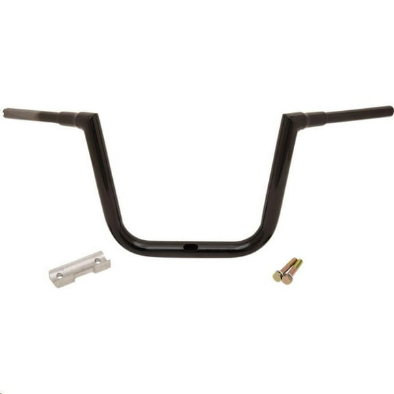 La Choppers LA-7313-63B 1-1/2in. Grande Twin Peaks Handlebars - 13in. Rise - Gloss Black
