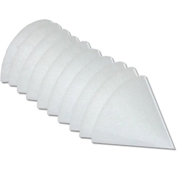10PCS G4 Filters for Zehnder, Helios, Maico, Pluggit Ventilation Valves, Conical Exhaust Air Filters, for Ventilation Systems in Bathrooms or Guest Toilets