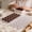 B, variant on QuanTara 21 Cavity Long Square Chocolate Mold, Transparent Plastic Candy Molds for Baking, DIY Chocolate Bar Maker, Food Grade