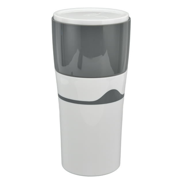 Estink Single Serve Coffee Brewer, Gray White