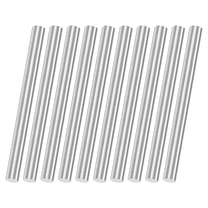 Uxcell 10-Pack 304 Stainless Steel Solid Round Rod, 8x100mm Metal Solid Shaft Rods for DIY Craft[0.31x3.93IN]