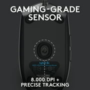 لوجيتك G203 Lightsync Mose - أسود
