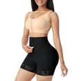 thumbnail image 2 of Yutgune High Waist Tummy Control Shapewear Shorts Compression Body Shaper Lace Zipper Shorts for Under Dresses Women, 2 of 8