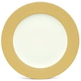 thumbnail image 3 of Noritake Colorwave Mustard Set of 4 Rim Dinner Plates, 3 of 7