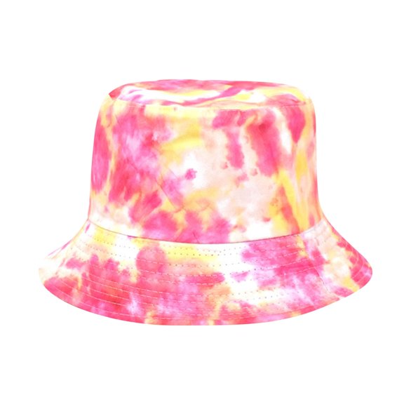 Bucket Hat Breathable Tie Dye Fisherman's Women's Double Face Spring Fashion Basin In Europe And America Popular shade Male Sun Protection Summer Hats