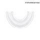 thumbnail image 3 of Cepillo de dientes eléctrico sónico en forma de U para niños, cepillo de dientes de silicona para niños, cepillo de dientes inteligente de 360 grados, blanqueador de dientes resistente al agua, 3 of 5