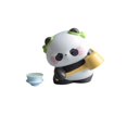thumbnail image 3 of Outdoor and Garden Panda Figurine Blind Box Cute 3D Cartoon Animal Chinese Theme Collectible Small Ornament Durable Material Decorative Display Statue Surprise Gift for Birthday, 3 of 8