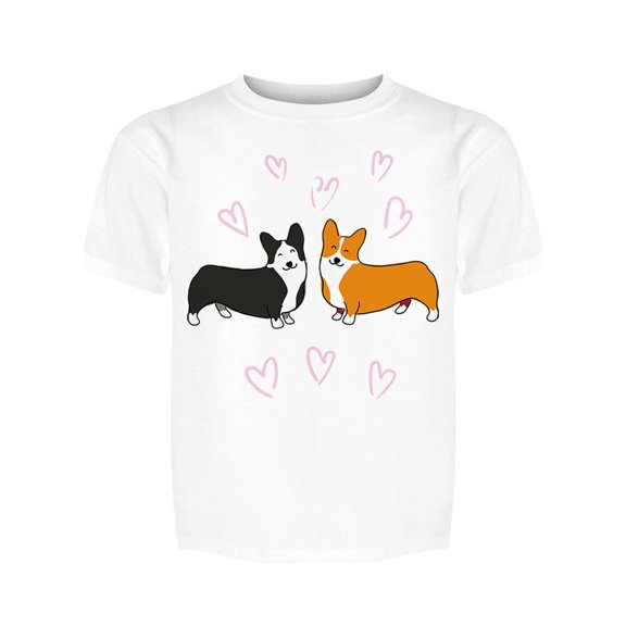 Lovely Corgis Tee Girl's -Image by Shutterstock