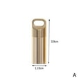 thumbnail image 1 of Boîte à Pilules Étanche Étui Porte-Clés Capsule en Métal Bouteille F5V0, 1 of 6