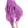 thumbnail image 4 of Traje de danza del vientre Tribal indio para mujer, pantalones bombachos para mujer, pantalones de gasa, vestido de carnaval, espectáculo de escenario, 4 of 5