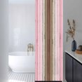 thumbnail image 3 of Pink Wood Grain Window Privacy Film, Brown Vintage Mottled Country Stripes Static Cling UV Sun Blocking Heat Control Window Tint Day and Night,Non-Adhesive One Way Windows Privacy Cover 17.7''x78.7'', 3 of 7