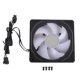 thumbnail image 2 of Ventilador De Caja De Computadora De 120 Mm, 3 Pines Argb PWM Control Ventilador De Enfriamiento De Alto Rendimiento, Ventilador De Enfriador LED Para Estuche De, 2 of 7