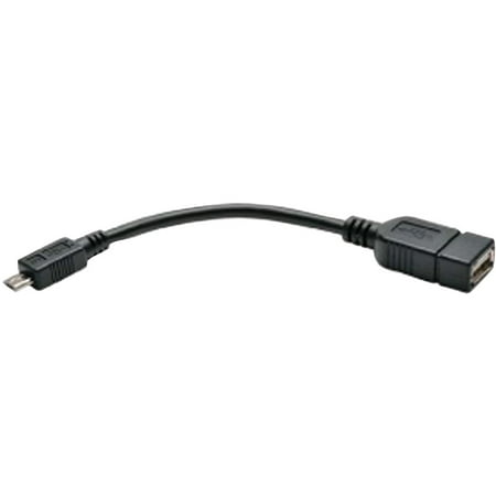 Tripp Lite U052-06N microUSB OTG Host Adapter Cable,