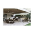 thumbnail image 5 of Pawley Collection One-Light Galvanized and Natural Rattan Indoor/Outdoor Hanging Pendant Light, 5 of 8