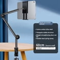 thumbnail image 4 of Tablet Bed Desk Holder 360°Flexible Long Arm Mount Clamp For 4-12.9" Screen Laptop Smart Phone Readers, 4 of 9