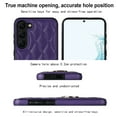 thumbnail image 3 of Allytech Galaxy S23 Plus Case with Finger Ring, 360° Rotatable Ring Holder Kickstand Luxury PU Leather Non-Slip Shockproof Business Women Men Phone Covers for Samsung Galaxy S23 Plus 5G 6.6", Purple, 3 of 8