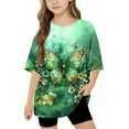thumbnail image 1 of HVOBBTY T-shirt Décontracté à Manches Courtes pour Tout-Petits, T-shirt Imprimé Mode pour Garçons, Col Rond, Multicolore, 9 Ans, 1 of 5