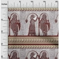thumbnail image 1 of oneOone Polyester Lycra Dusty Brown Fabric Women Block Sewing Fabric By The Yard Printed Diy Clothing Sewing Supplies 56 Inch Wide, 1 of 4
