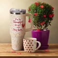 thumbnail image 2 of Valentines Day Gifts 40 oz Tumbler with Handle and Straw Lid,Cute Valentine''s Day Gift for Her Women Girlfriend Wife Love Hearts Romantic Vacuum Insulated Leak Proof Stainless Steel Coffee Cup Mug, 2 of 6