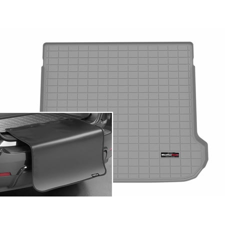 WeatherTech Cargo Trunk Liner with Bumper Protector compatible with 2025-2026 Hyundai Ioniq 5 - Behind 2nd Row w/ Bumper Protector, Grey