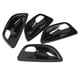 thumbnail image 2 of Nikou Cubierta for el tazón de la puerta - 4 piezas de fibra de carbono, estilo ABS, manija de la puerta interior Cubierta del tazón for B-MW 5 Series F10 2011-2016, 2 of 5