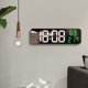 thumbnail image 5 of RELOJES DE AARMA DE CABECERA, RELOJ DE ESPEJO DE 9.1 PULGADAS FÁCIL DE OPARAR PARA LA OFICINA DE LA SALA DE ESTAR DE LA SALA DEL DORMitorio, 5 of 7