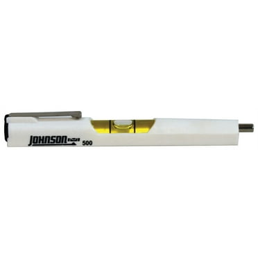 Johnson 500 Pocket Level with Magnetic Pickup, 5"